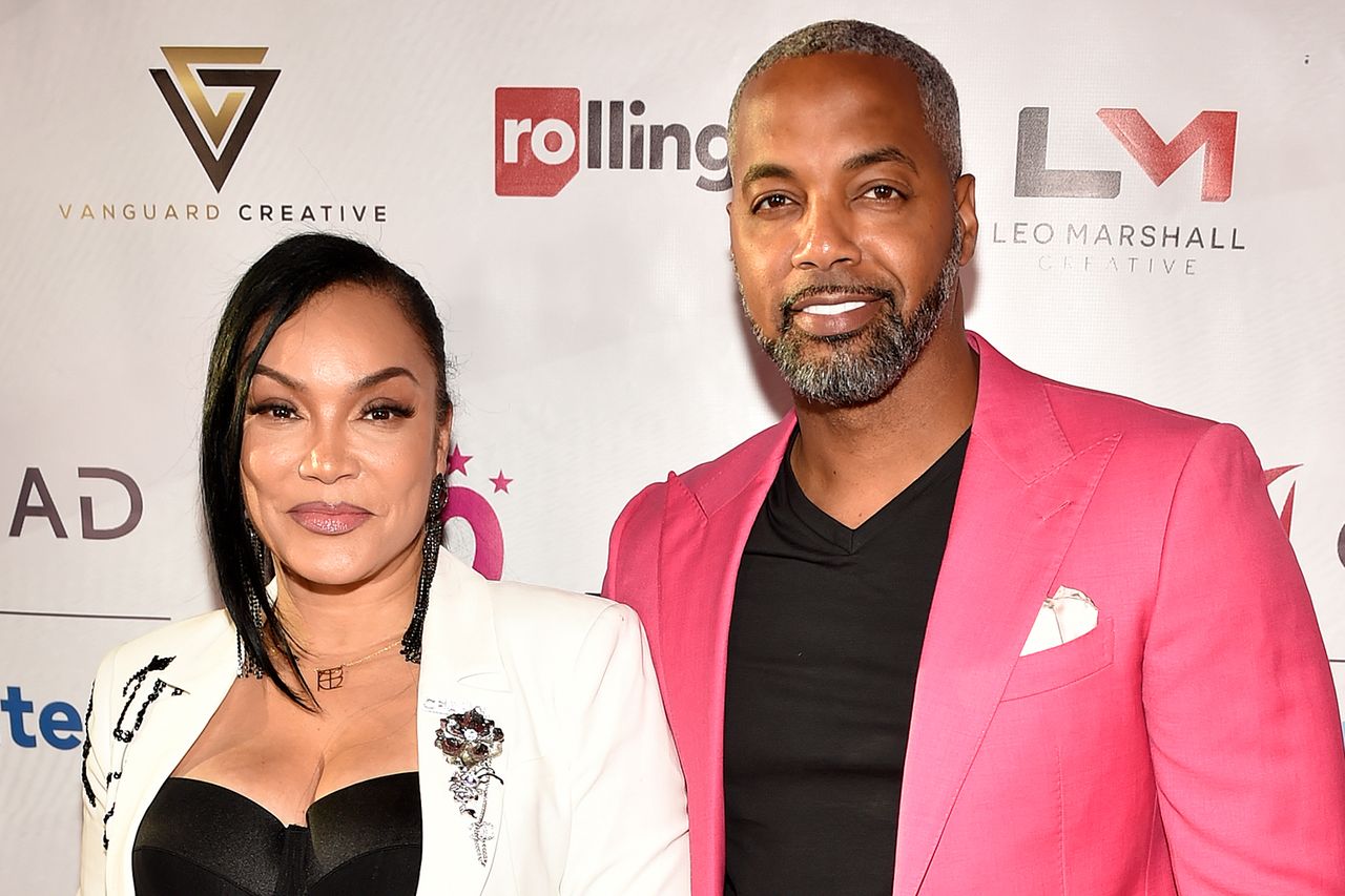 Egypt Sherrod and Mike JacksonCredit: Carson Ming/Getty
