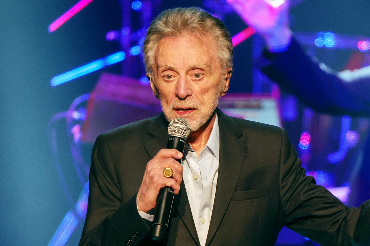 LAS VEGAS, NEVADA - OCTOBER 26: Frankie Valli performs on opening night of Frankie Valli and The Four Seasons' Frankie Valli performing in 2023Credit: Ethan Miller/Getty