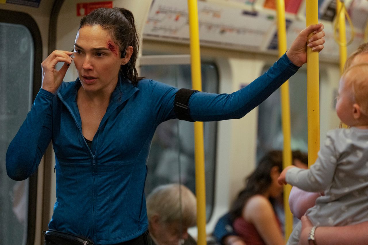 Gal Gadot as “Maia Marten” in the thriller suspense-action, THE RUNNER, from Amazon MGM Studios.Credit: Amazon MGM Studios