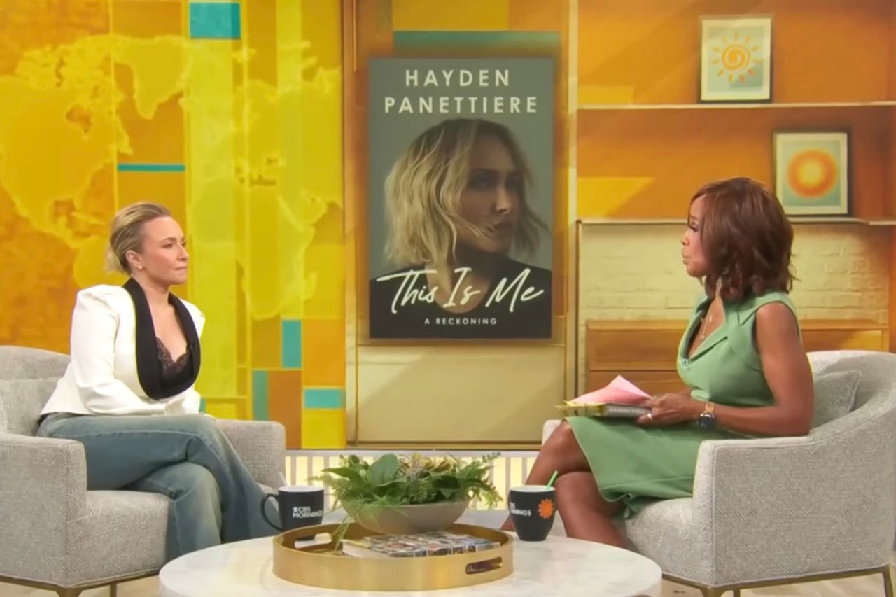 Hayden Panettiere (left) and Gayle King (right) in May 2026Credit: CBS Mornings/Youtube