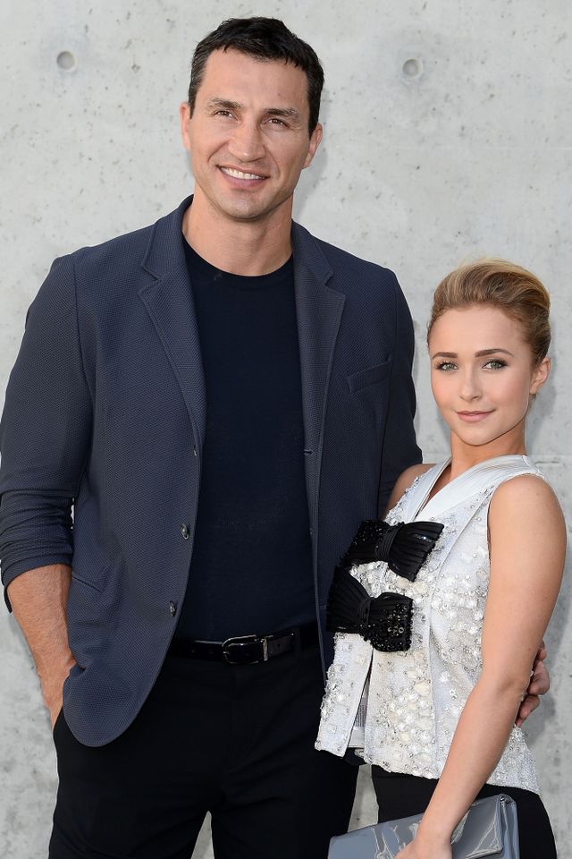 Wladimir Klitschko and Hayden Panettiere in 2014Credit: Venturelli/WireImage