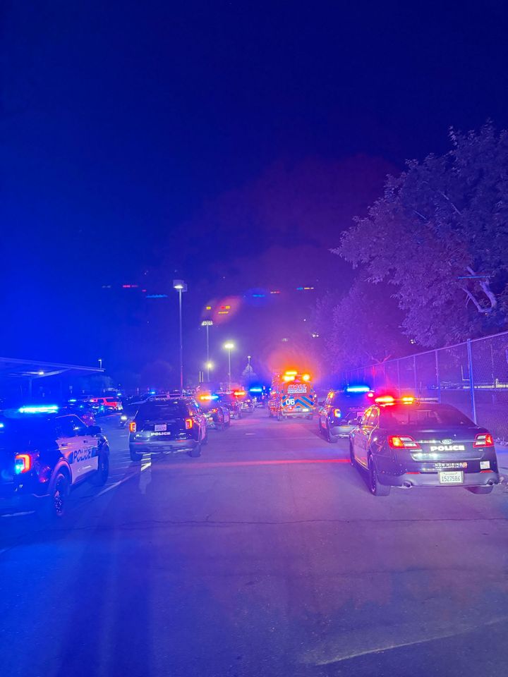 A view of the scene at Independence High School on Aug. 21, 2026Credit: BakersfieldPD/X