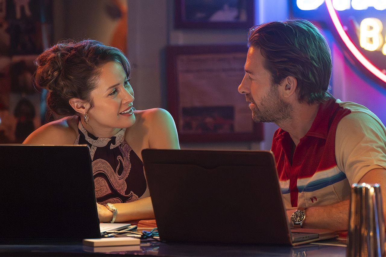 Jaina Lee Ortiz (left) and Scott Speedman on ‘R.J. Decker’Credit: Disney/John Merrick