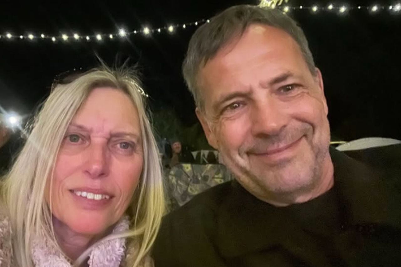 Julian Albert with his wife, Sue AlbertCredit: Kennedy News and Media