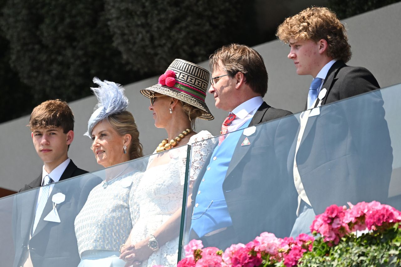 James, Earl of Wessex, Sophie, Duchess of Edinburgh, and guests attend day four of Royal Ascot 2026 on June 19, 2026Credit: Samir Hussein/Samir Hussein/WireImage