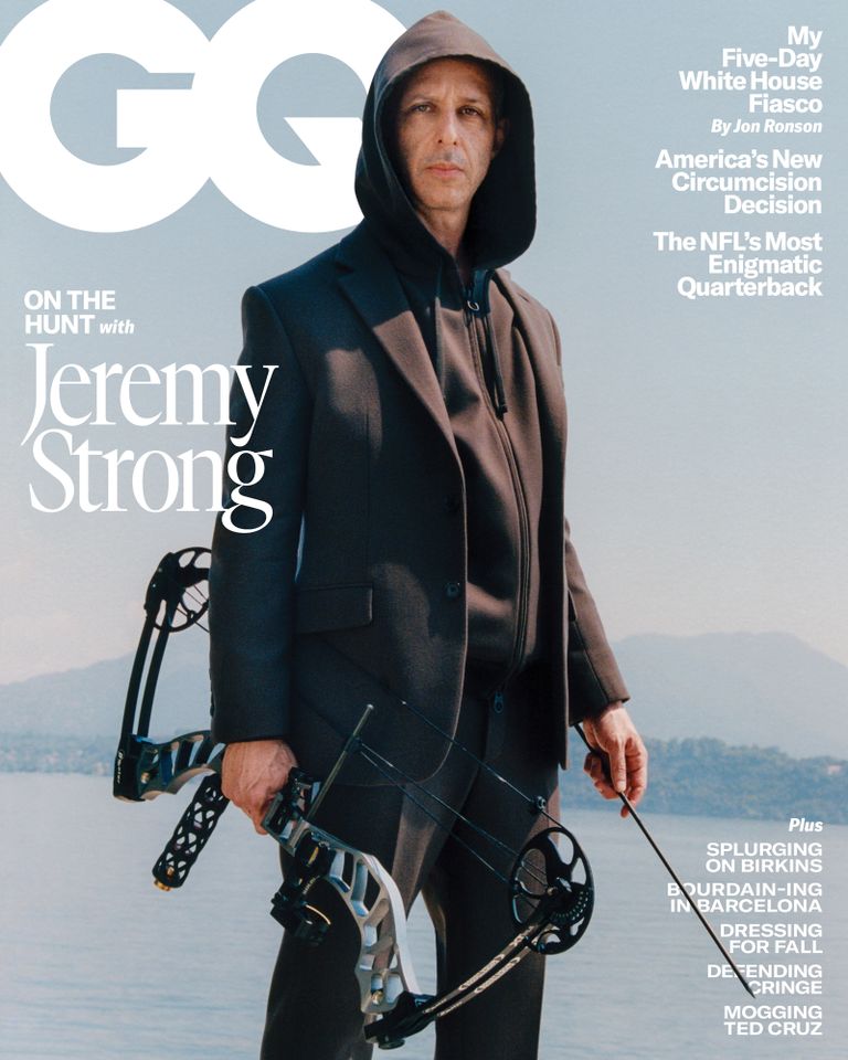 Jeremy Strong for GQ.Credit: David Luraschi/GQ