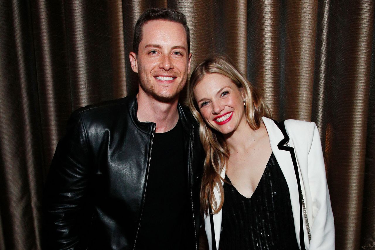 Jesse Lee Soffer and Tracy Spiridakos in 2019Credit: Astrid Stawiarz//NBCUniversal via Getty Images
