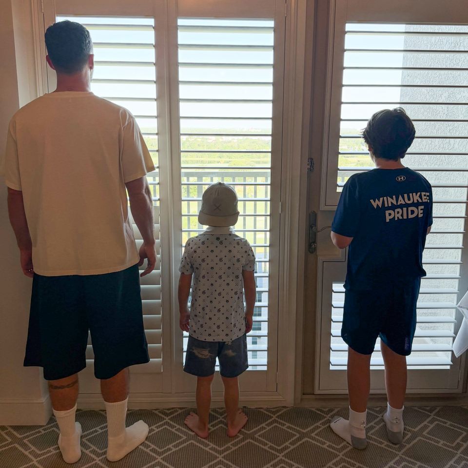 Justin Timberlake with sons Justin Timberlake with his sonsCredit: Justin Timberlake/Instagram