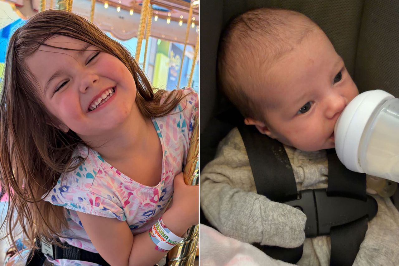 Kailey Erhart ‘s 3 year old and 5 month oldCredit: GoFundMe