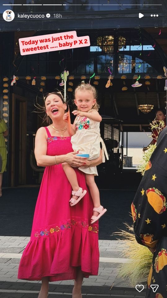 Kaley Cuoco and daughter MatildaCredit: Kaley Cuoco/Instagram