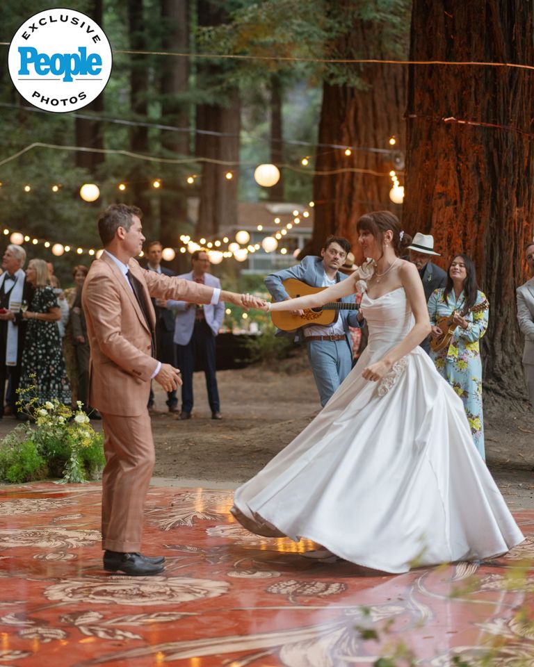 Singer Molly Tuttle Marries Old Crow Medicine Show’s Ketch Secor in Whimsical Forest Wedding Ketch Secor and Molly TuttleCredit: Danforth Neal