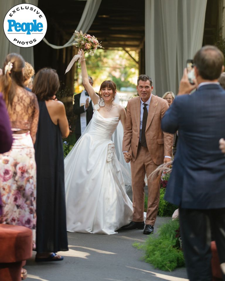 Singer Molly Tuttle Marries Old Crow Medicine Show’s Ketch Secor in Whimsical Forest Wedding Molly Tuttle and Ketch SecorCredit: Danforth Neal
