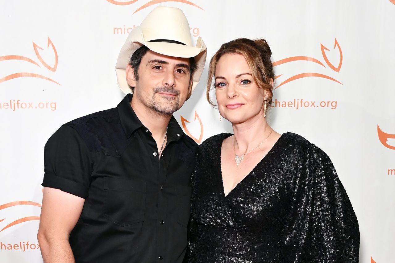 Brad Paisley and Kimberly Williams-Paisley in 2022Credit: Bryan Bedder/Getty