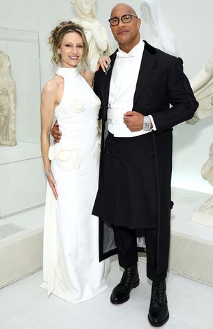 Lauren Hashian and Dwayne Johnson attend the 2026 Met Gala celebrating Lauren Hashian and Dwayne Johnson at the Met Gala on May 4Credit: Cindy Ord/MG26/Getty