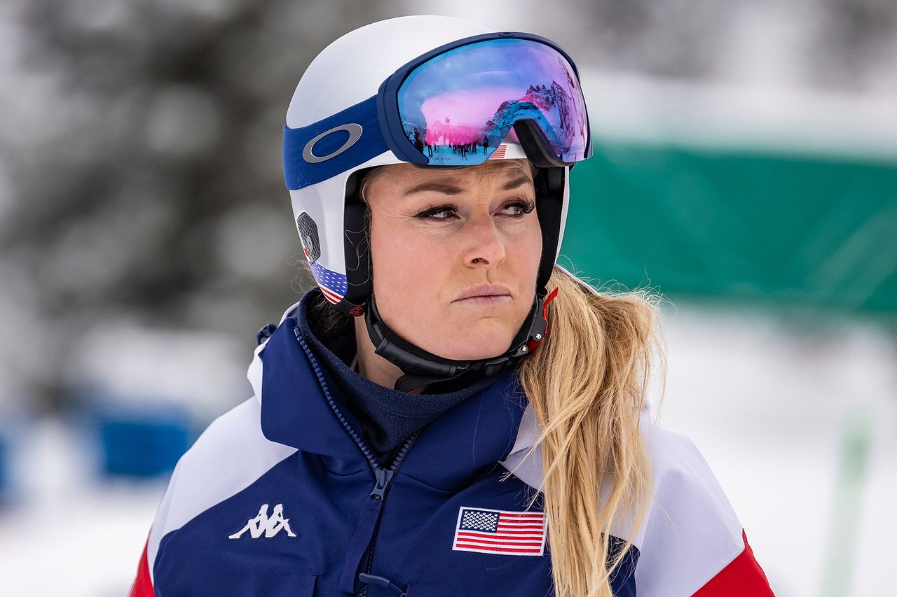 Lindsey Vonn at the 2026 Winter Olympics in Cortina d’Ampezzo, ItalyCredit: Daniel Kopatsch/VOIGT/Getty