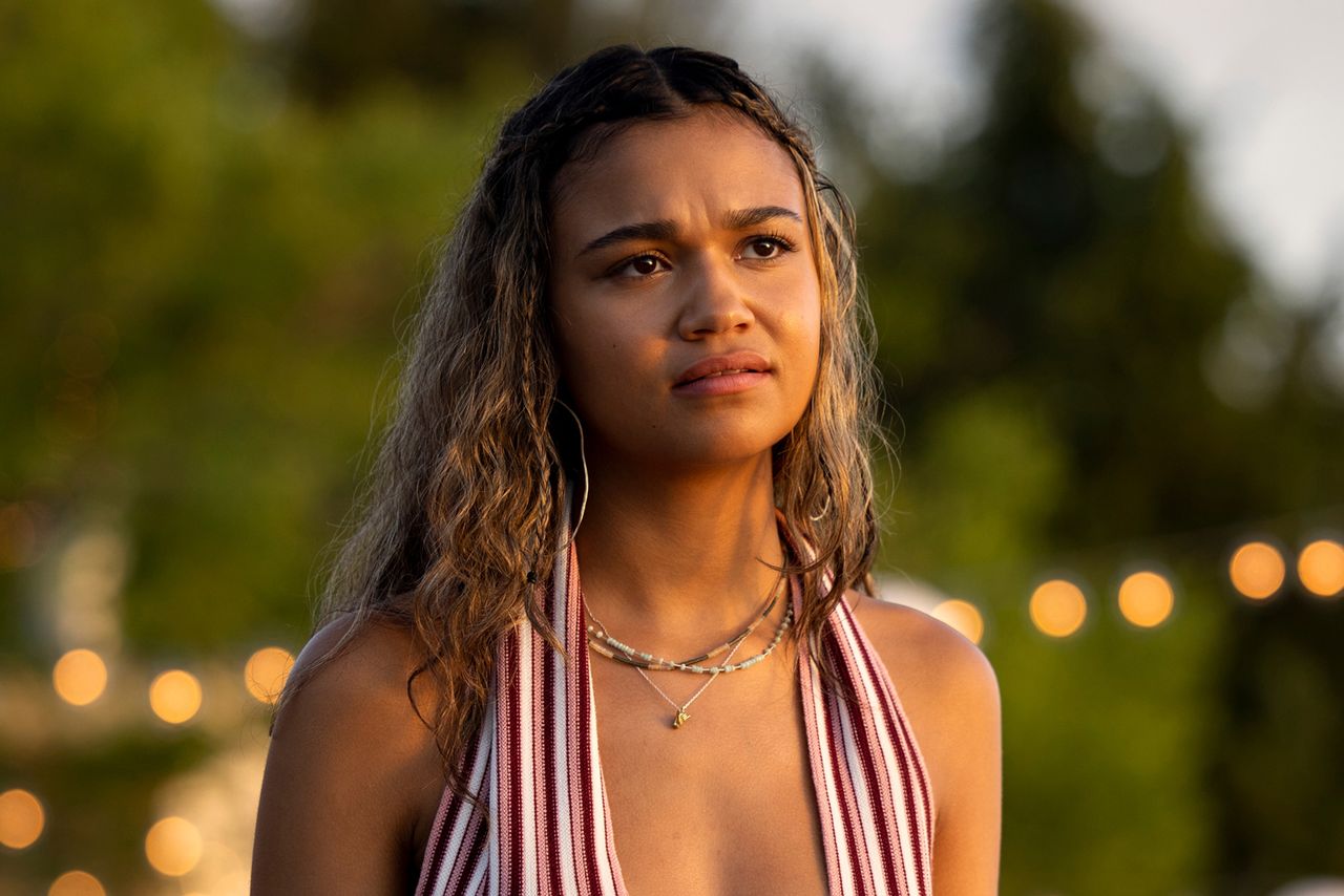 Madison Bailey as Kiara Madison Bailey as KiaraCredit: Jackson Lee Davis/Netflix
