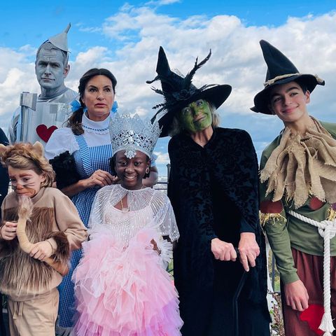 Mariska Hargitay and family dressed up for HalloweenCredit: Mariska Hargitay/Instagram