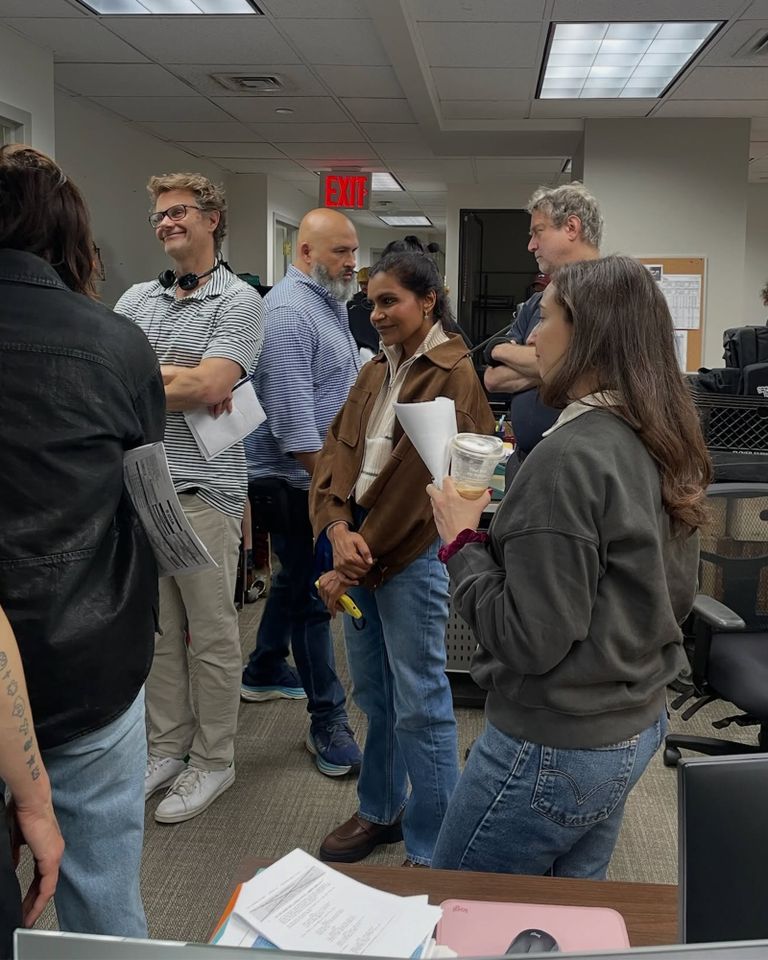 Mindy Kaling Reacts to Not Suitable for Work Getting Canceled After One Season Mindy Kaling on set of ‘Not Suitable for Work’Credit: Mindy Kling/Instagram