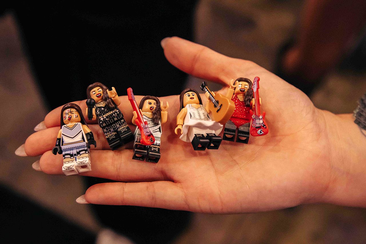 Olivia Rodrigo X LEGO Olivia Rodrigo Lego minifiguresCredit: The LEGO Group