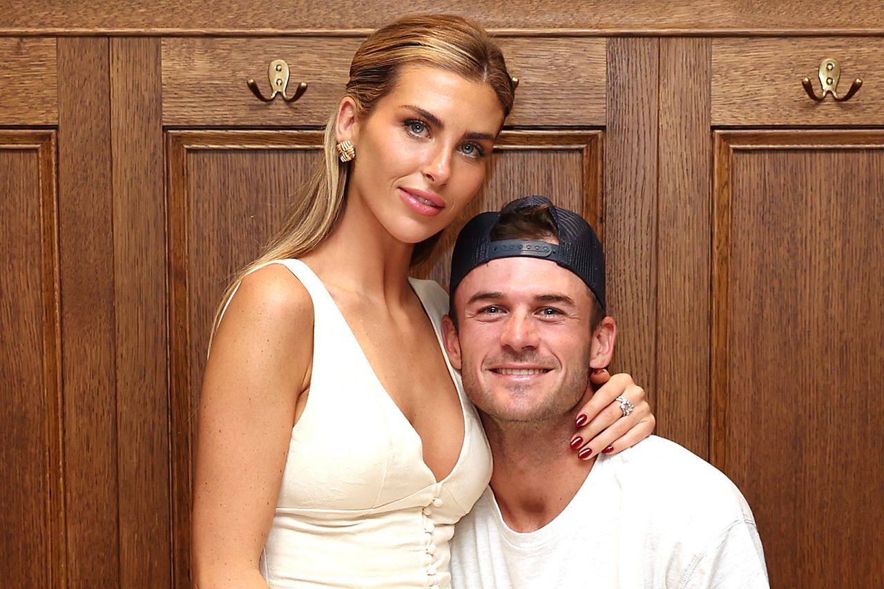 Paige Lorenze and Tommy Paul in June 2024Credit: Clive Brunskill/Getty