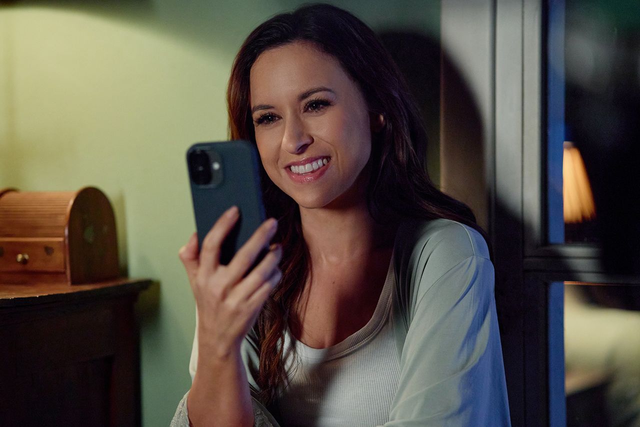 Lacey Chabert in Paris Is Always a Good Idea Lacey Chabert in ‘Paris is Always a Good Idea’ on Hallmark+Credit: Unai Mateo/Hallmark Media