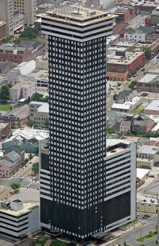 Aerial view of the Plaza TowerCredit: Aerial Archives / Alamy Stock Photo