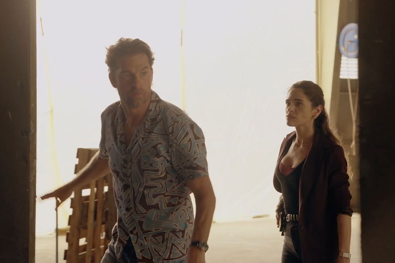 Scott Speedman (left) and Bevin Bru on ‘R.J. Decker’Credit: ABC/Youtube
