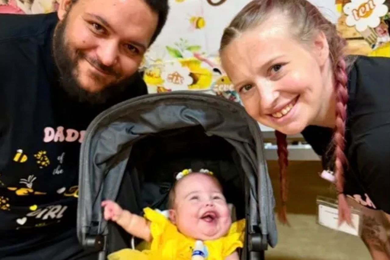 Baby Raelynn and her familyCredit: GoFundMe