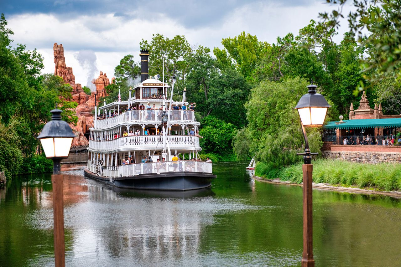 A riverboat at Walt Disney World’s Magic Kingdom.Credit: Roberto Machado Noa/LightRocket via Getty