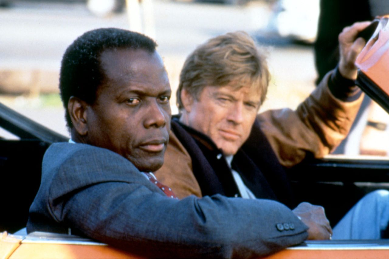Sidney Poitier and Robert Redford in 1992Credit: Sunset Boulevard/Corbis via Getty