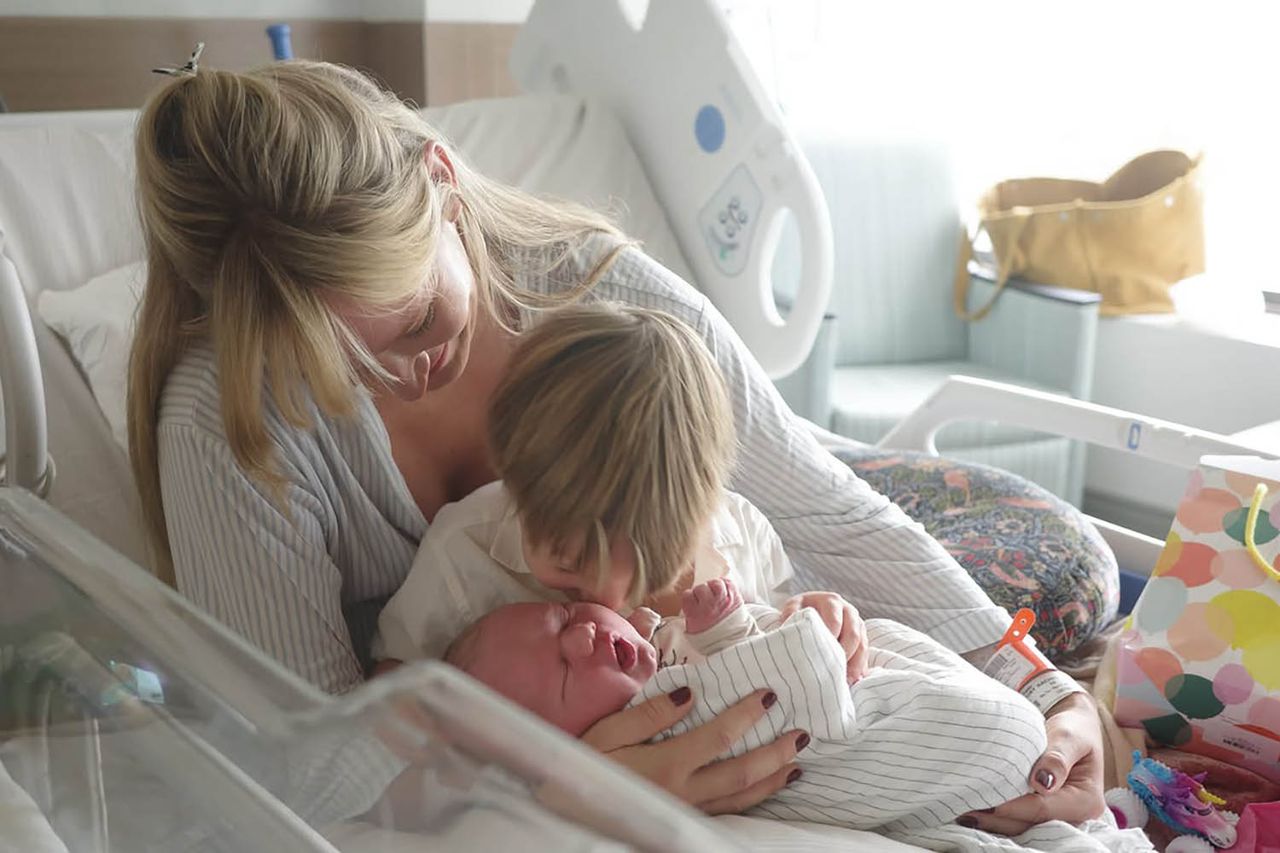 Ruby Stewart Welcomes Baby No. 2 Ruby Stewart with sons Otis and LeviCredit: Ruby Stewart/Instagram