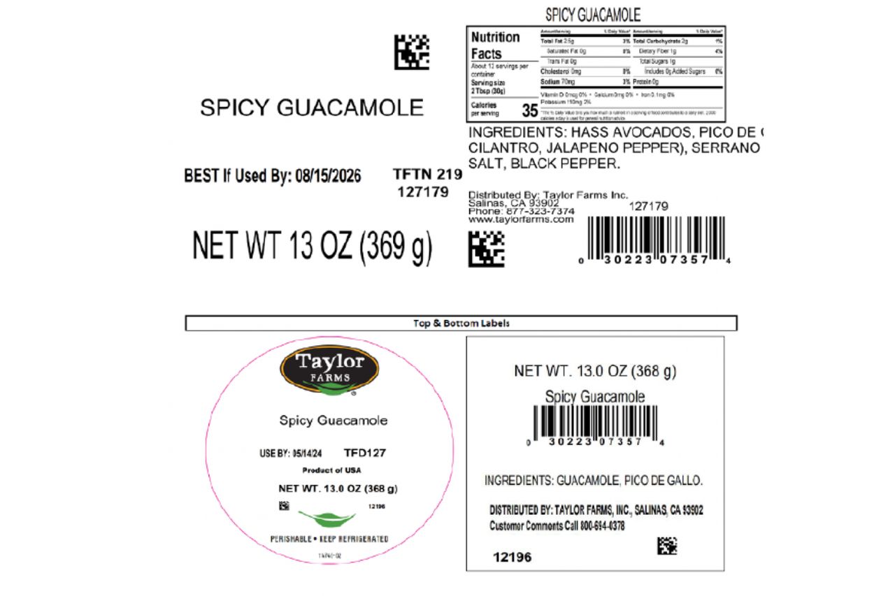 Taylor Fresh Foods Recalls Products Made with Jalapeno Peppers Because of Possible Health RiskCredit: FDA
