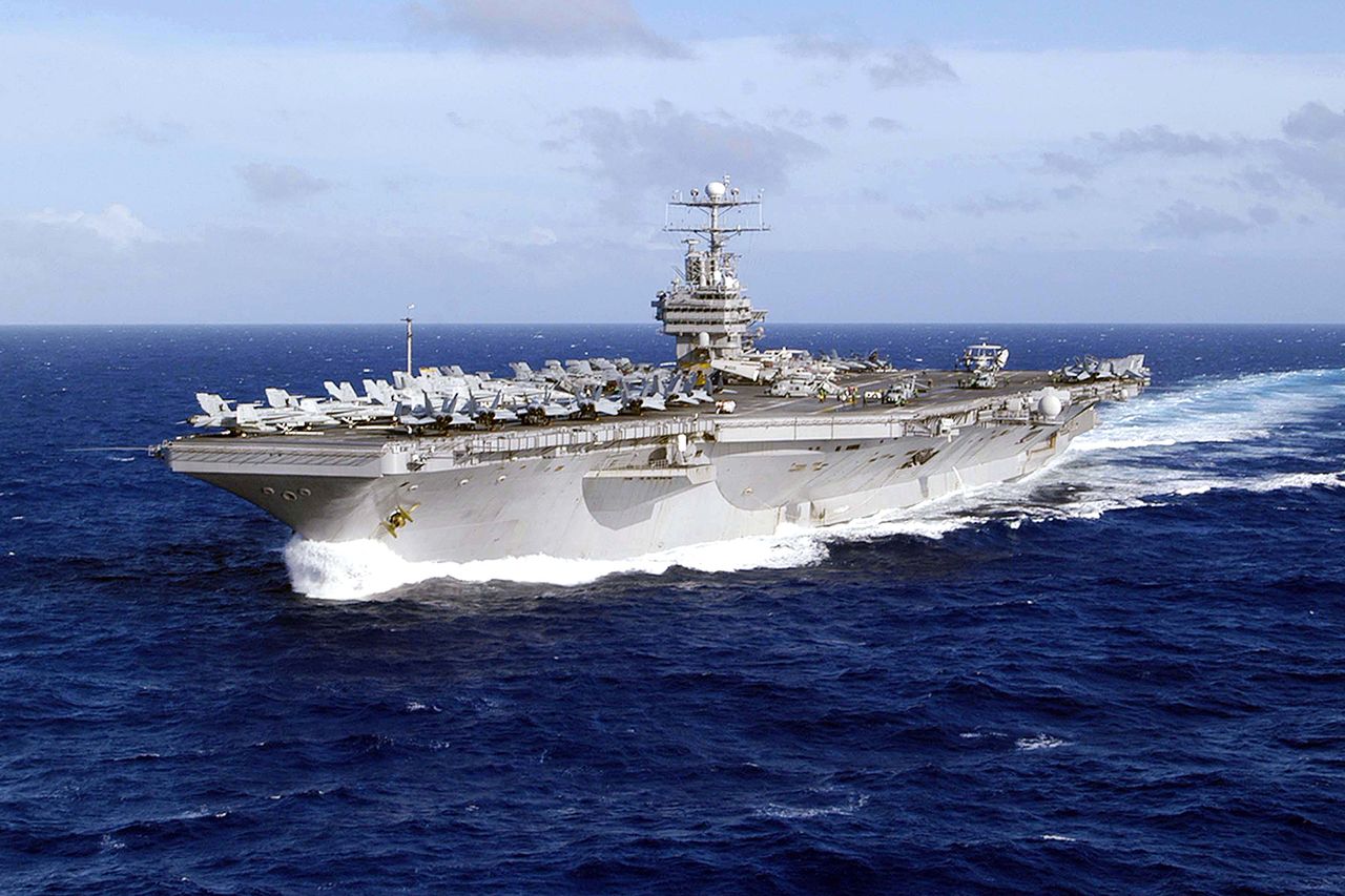 The USS Abraham Lincoln The U.S. Navy’s USS Abraham LincolnCredit: Patrick M. Bonafede/U.S. Navy via Getty