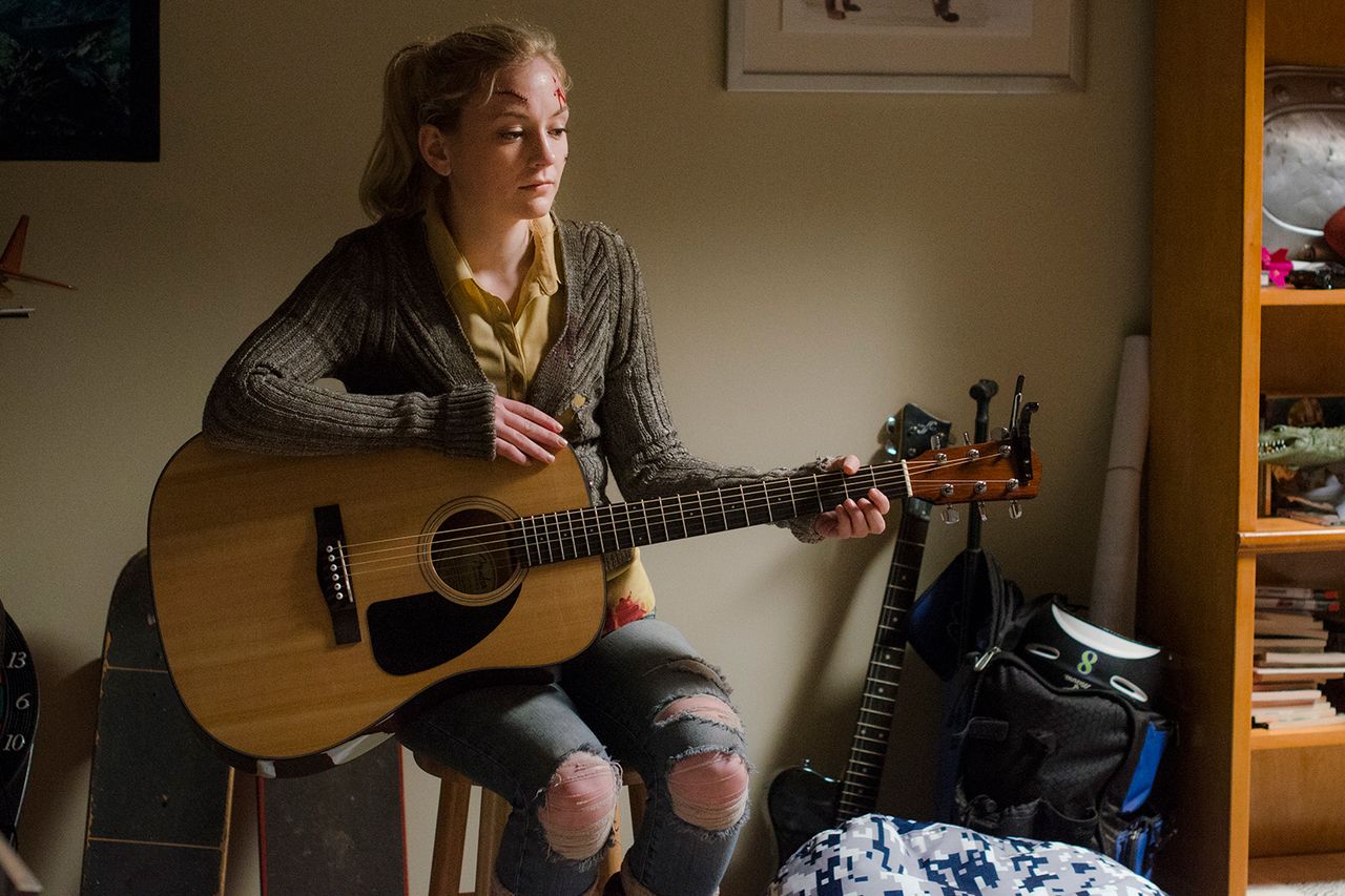 Beth (Kinney) played guitar throughout ‘The Walking Dead’ series.Credit: Gene Page/AMC