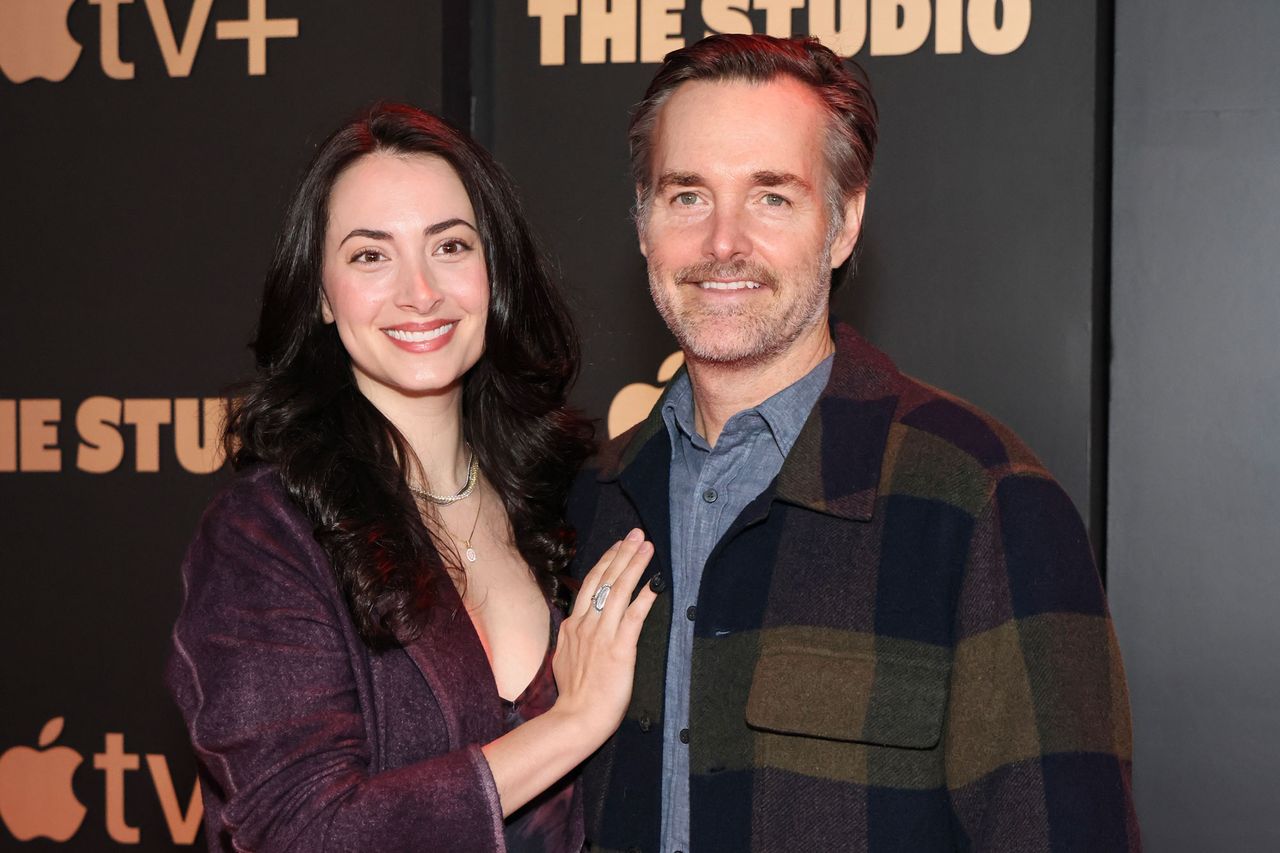Olivia Modling and Will Forte on March 24, 2025Credit: Rodin Eckenroth/FilmMagic