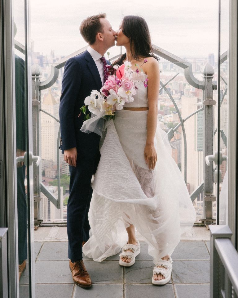 Rebecca Chen and her husband, Charles Bagley.Credit: Sandy Soohoo