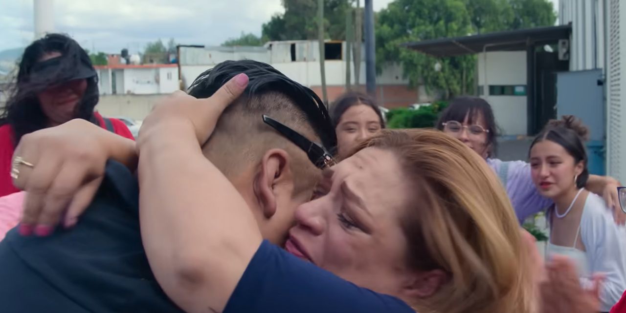 Arturo Gamiño and Eleonor Alejandra Marín Mendoza in ‘A Child of my Own’Credit: Netflix