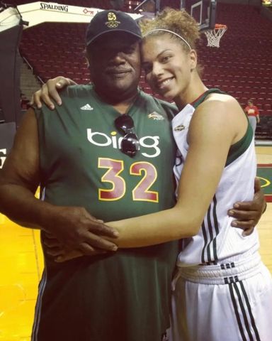 Alysha Clark and her father Duane Clark, Alysha ClarkCredit: Be The Good Publishing