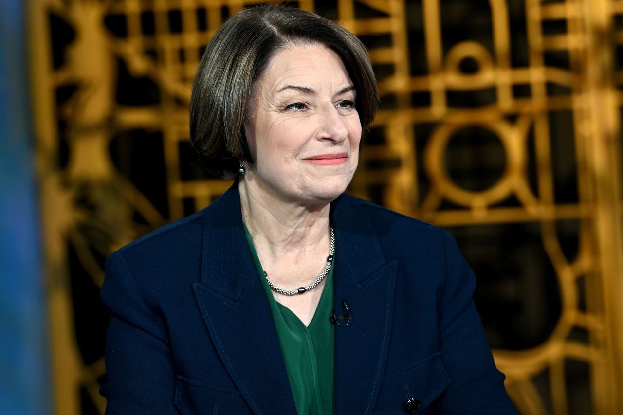Sen. Amy Klobuchar (D-Minn.) appears on Amy Klobuchar in November 2025 (stock image).Credit: Shannon Finney/NBC via Getty