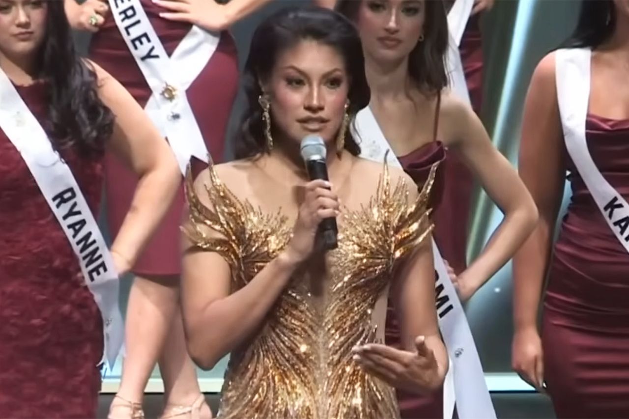 Former Miss Universe Canada Ashley Callingbull Stops Pageant to Address Cultural Appropriation Ashley Callingbull makes her statement on stage on Aug. 8, 2026.Credit: Miss Universe Canada