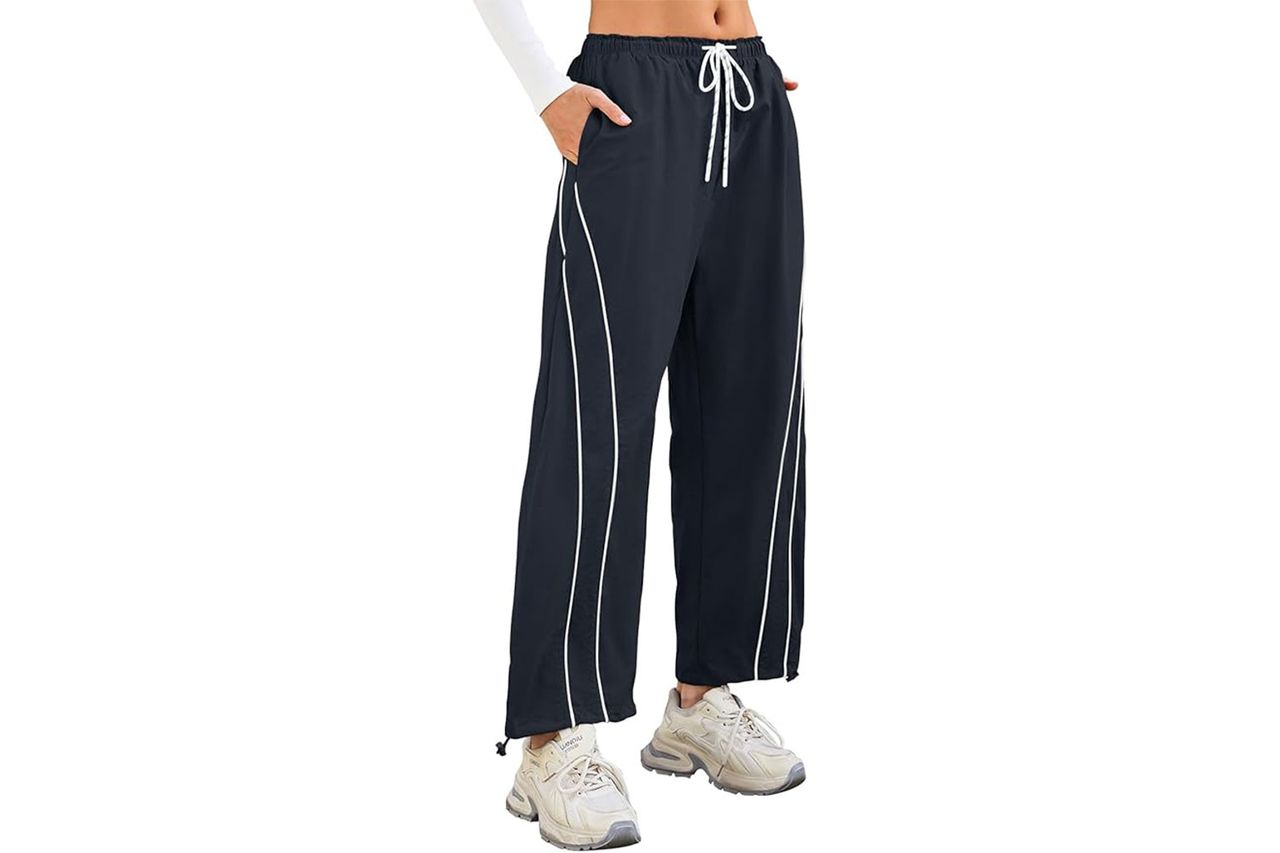 aswulk Baggy Wide Leg Track Pants Credit: Amazon