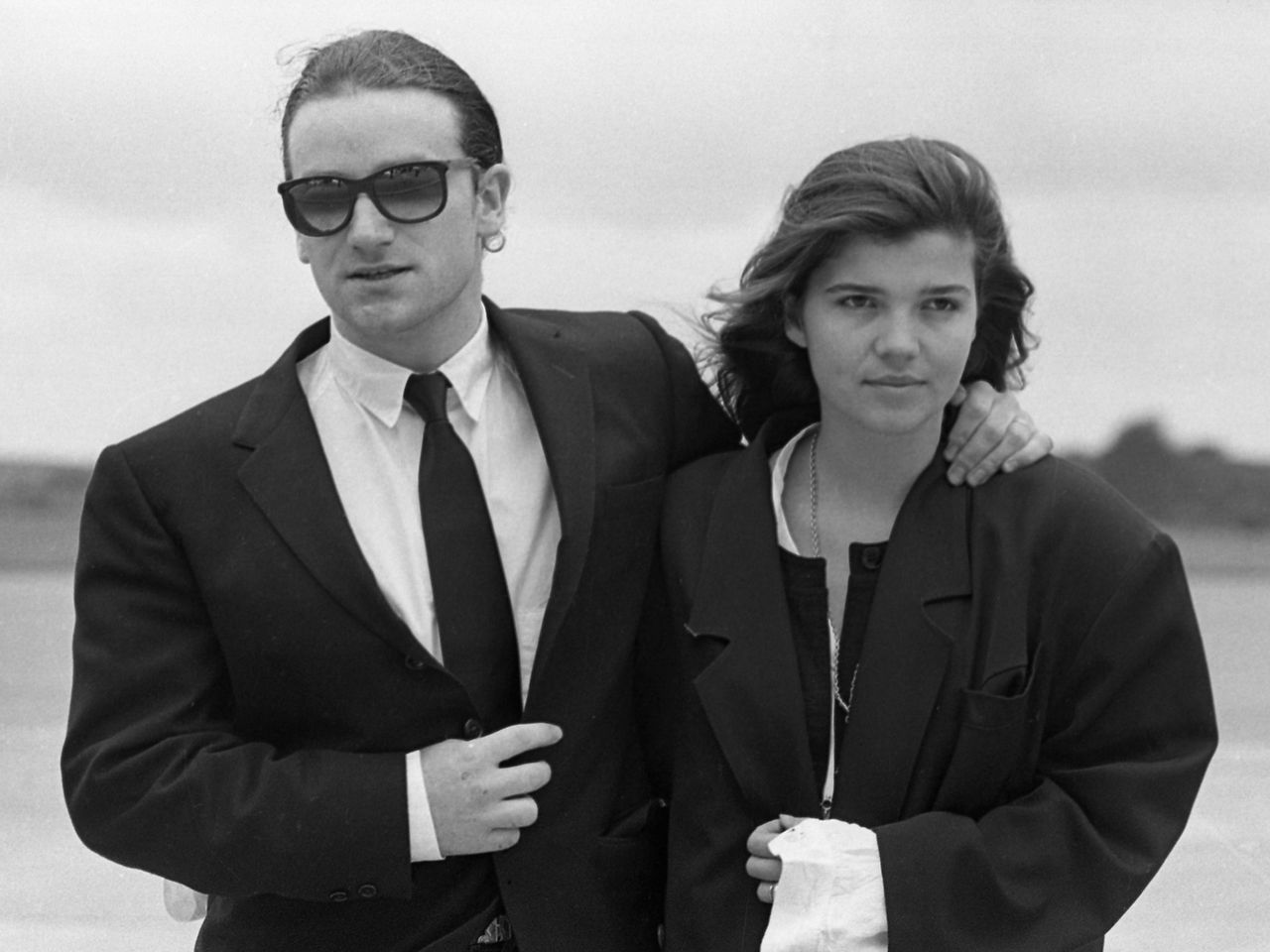 Bono and Ali Hewson in 1987Credit: Independent News and Media/Getty