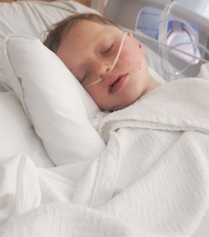 Lennon Simpson recovering after serious golf cart accidentCredit: GoFundMe