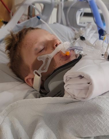 Lennon Simpson recovering after serious golf cart accidentCredit: GoFundMe