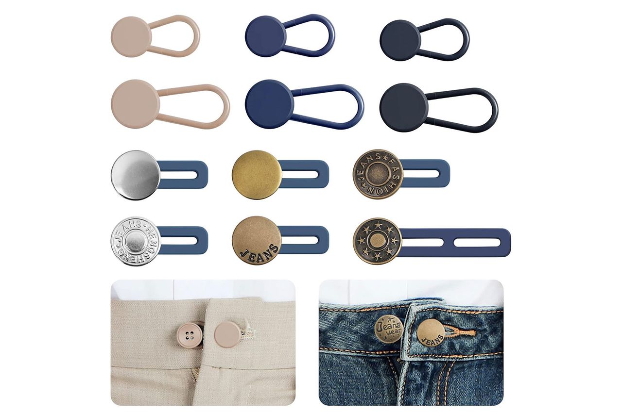 Amazon Ceryvop 12PCS Button Extenders Credit: Amazon