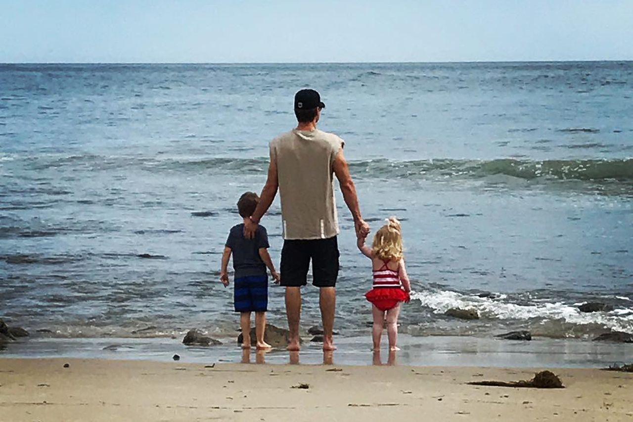 Chad Michael Murray and his son and daughterCredit: rooeemer/Instagram