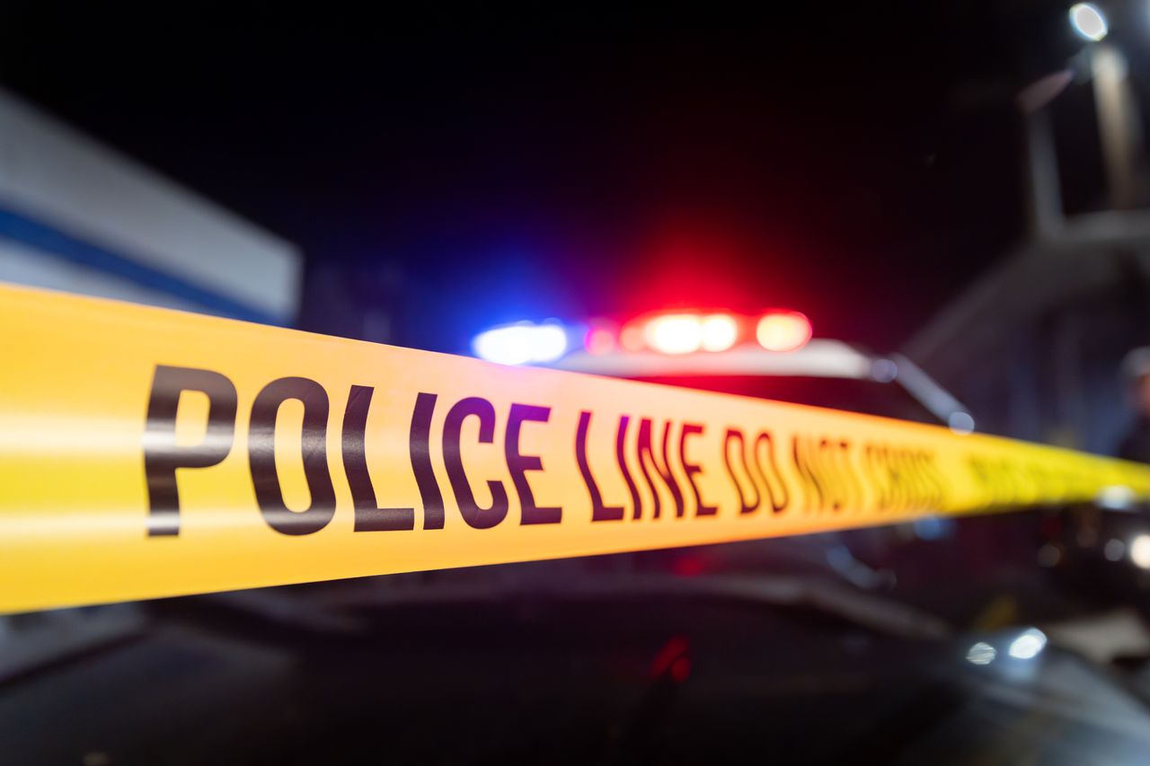 A stock photo of police tape at a crime sceneCredit: Getty
