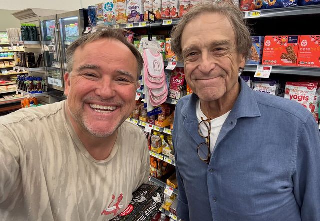 John Goodman Looks Unrecognizable in New Photo with 'Wizards of Waverly Place' Actor David DeLuise David DeLuise and John GoodmanCredit: daviddeluise/Instagram
