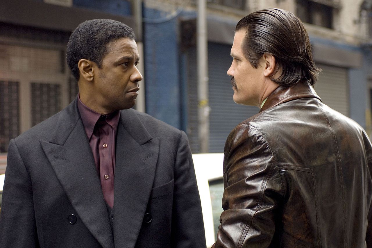 Denzel Washington and Josh Brolin in ‘American Gangster’Credit: Moviestore/Shutterstock