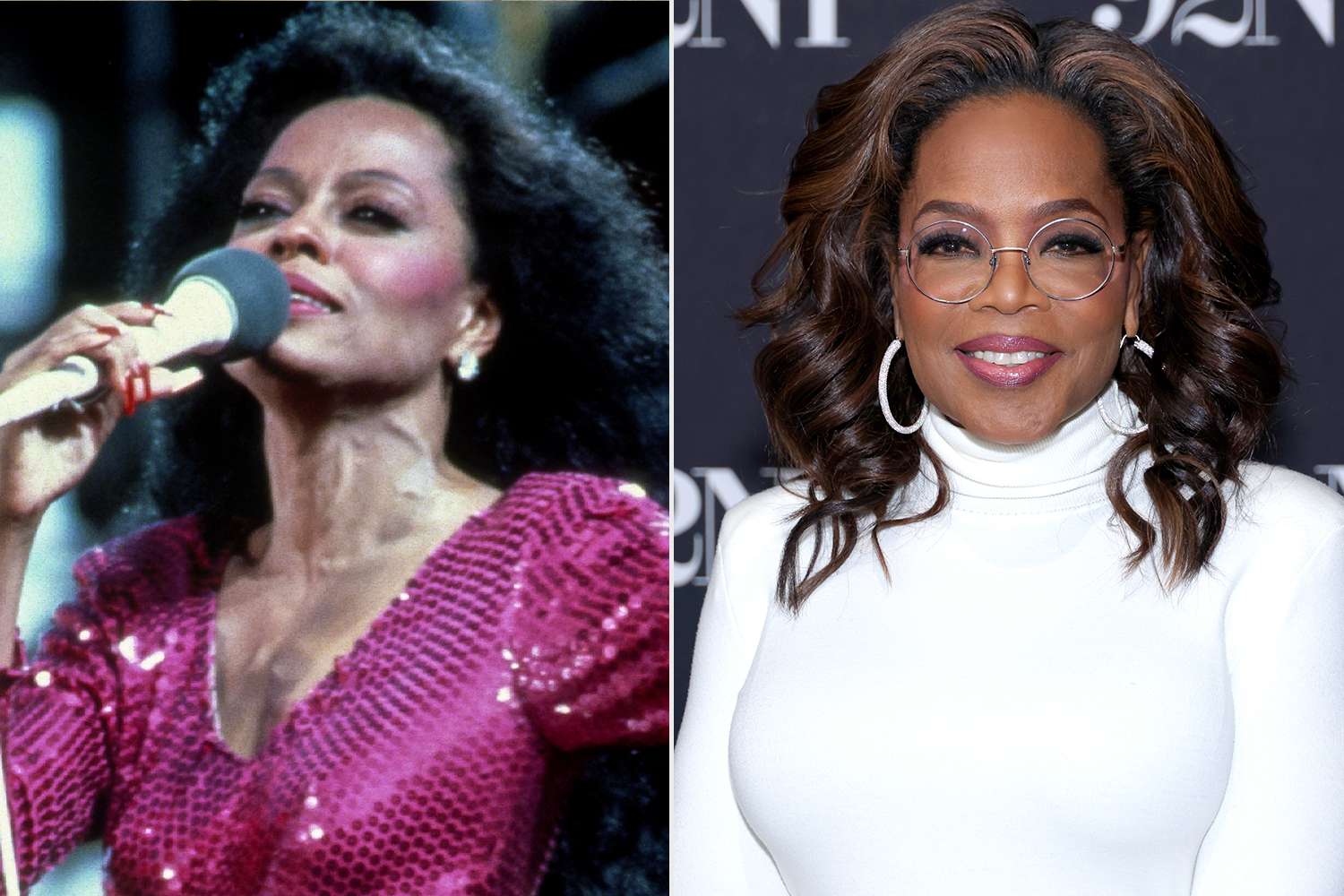 Diana Ross in 1983, Oprah Winfrey in January 2026Credit: Sonia Moskowitz/IMAGES/Getty; Michael Loccisano/Getty